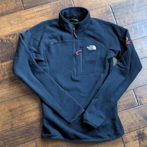 North face 1/4 zip fleece